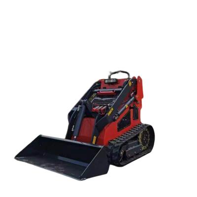 China Hotels Small Hydraulic Crawler Earthmoving Small Shovel Gasoline Skid Steer Loader for sale