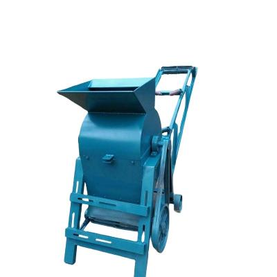 China Dirt Crushing 350 Type Soil Block Crusher Humus Clay Crusher Nutrient Soil Crushing Pellet Machine for sale