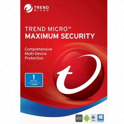 China Globally Trend Micro Maximum Security 1 year 3 years 1pc 3pc 5pc 10pc antivirus Internet security software for sale