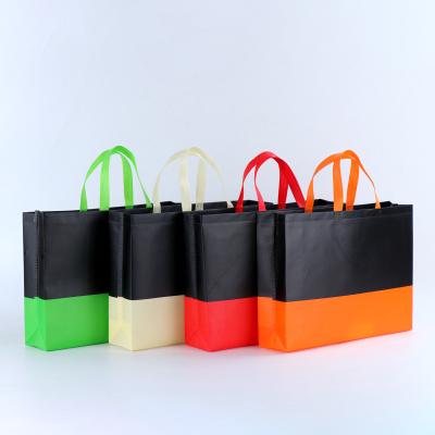 China BIODEGRADABLE Nonwoven Grocery Bag Foldable Nonwoven Customization for sale