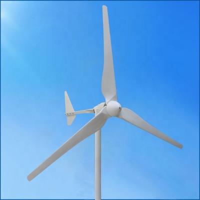 China Reinforced Fiberglass Home Use 2kw Wind Turbine Wind Power Generators / With Flange Mounting for sale