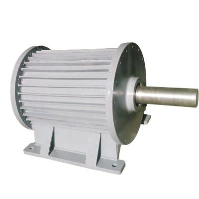 China Carbon Steel 100kw Brushless Permanent Magnet Generator Alternator 3 Phase 380v Low Rpm for sale