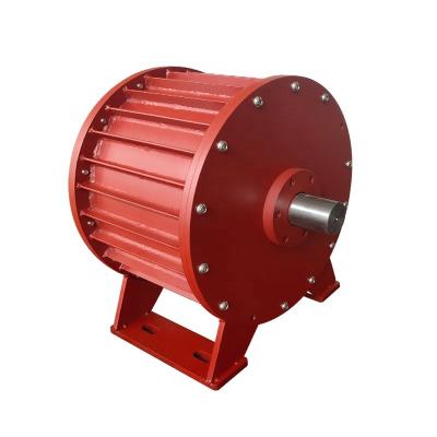 China Low Rpm Carbon Steel 100w-100kw Permanent Magnet Generator / Alternator for sale