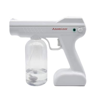 China Blue Light Nano Gun Steam Wash Spray Gun Disinfect Sprayer Home Office Atomizer for sale