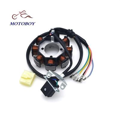 China Copper+Steel & Cardboard OEM Ignition Stator Magneto 5 Wire AC 8 Coil Pole For Honda CG125&150-8 125&150cc Motor Scooter Moped ATV Dune Buggy Go Kart for sale