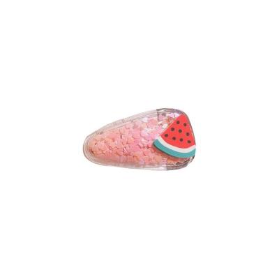 China Korea Central Institute of Statistics style fruit hair pin children's best-selling BB cute high quality cheap transparent hair clips for sale