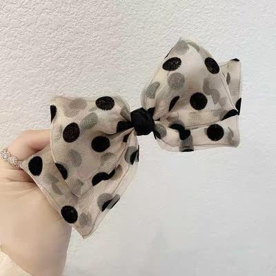 China Japan and Korean Fashion Super Fairy Temperament Simple Bow Celebrity Style Korea Style Customized Hair Clip Hair Clip For Women Girls for sale