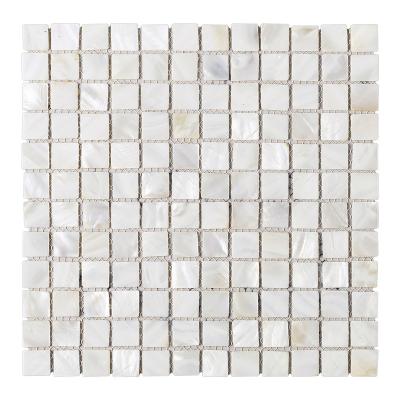 China Modern Factory Wholesale Variety Styles Shell Mosaic White Art Mother Of Pearl Shell Mosaic Tile for sale