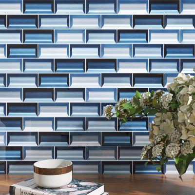 China Europe Mirror Interior Wall Kitchen Tiles Underground Tile Backsplash Bathroom Wall Mosaic Splash Back Tile for sale