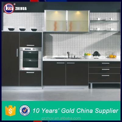 China Modern modern sideboard with aluminum frame glass door design for sale