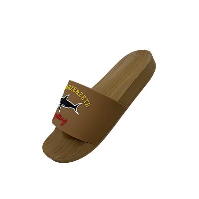 China Fashionable Anti-skid CUSHIONING Luxury Indoor Outdoor Rubber Men's Slippers Custom Loose Slippers Hot Selling Light Women's Slippers for sale