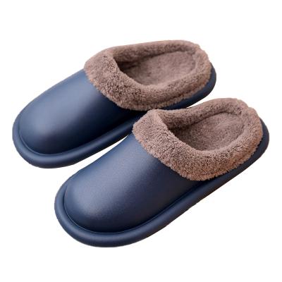 China Fashion EVA Winter Mens Womens Style Winter Rubber Indoor Warm Slipper Women Slippers Soft Sole Winter Slippers for sale