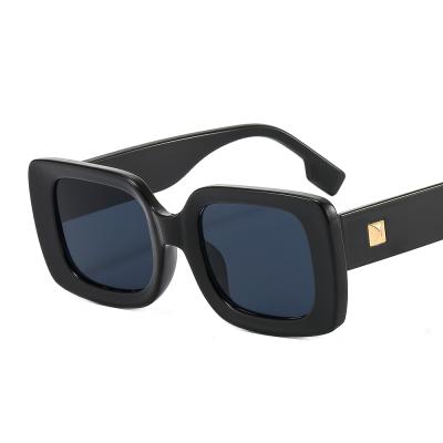 China Fashion Square Sunglasses VASHAP M332 Sunglasses Women Vintage Square Plastic Men New UV400 Brand Brand Sun Glass Gradient Shades for sale