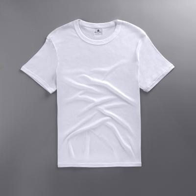 China Custom Branded Anti-Wrinkle Men's T-Shirt Customizable Short Sleeve O-Neck T-Shirt for sale