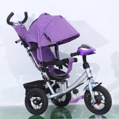 China Safety best ride on car tricycle baby stroller kids 2020 4 in 1 tricycle for baby bicycle tricycle for sale