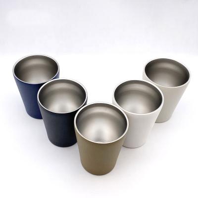 China PORTABLE double wall  insulated coffee tumbler  Stainless Steel Vacuum water cup 320ml beer mug keep hot cold for sale