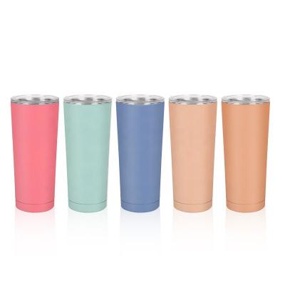 China PORTABLE Sublimation wine tumbler skinny tumblers cups stainless steel vacuum insulated coffee mug customized drinking water bottle cups for sale