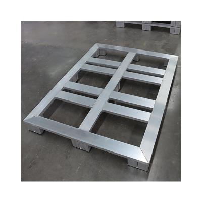 China Single Faced Durable Aluminum Industrial Extrusion Pallet for sale