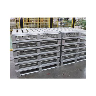 China Factory Direct Single Faced Carbon Steel Stainless Steel Aluminum Stacking Pallets for sale