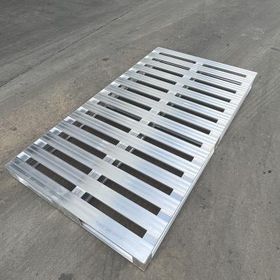 China Single Faced Durable Aluminum Industrial Extrusion Pallet for sale