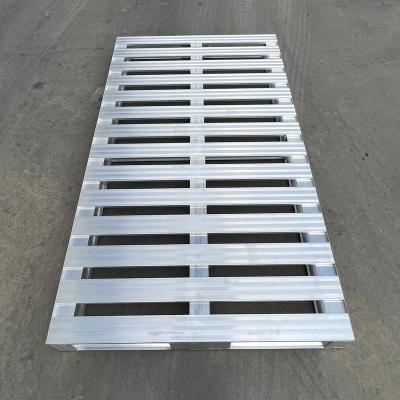 China Single Sided Reversible Metal Rackable Standard Aluminum Pallet For Industrial Transport And Storage for sale