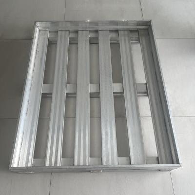 China Factory Direct Single Faced Carbon Steel Stainless Steel Aluminum Stacking Pallets for sale