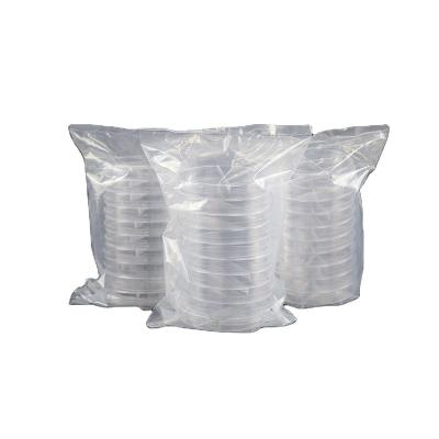 China Medical Examination Consumables 90*15mm High Quality Laboratory Plastic Petri Dish With 3 Sections for sale