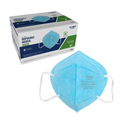 China 3D Medical Mask TYPE IIR New Design Medical Mask 5 Ply CE FFP2 Form EN14683 Disposable Surgical Respirator TYPE IIR Individual Pack for sale