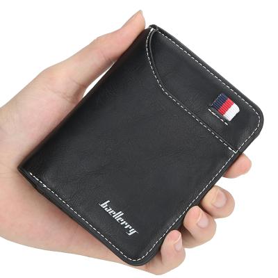 China New Race Baellerry Style Multi-card Position Large Capacity Short Section Wallet For Men, Male Card Case, Coin Purse Wholesale for sale