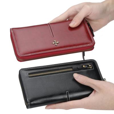 China Baellerry 2020 New Style Long Zipper Multifunction Card Wallet For Women, Female Card Holder Card Case For Lady for sale