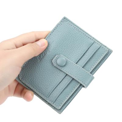 China Baellerry new fashion card holder multi-function genuine leather neutral ultra-thin version bank card Csae coin purse for sale