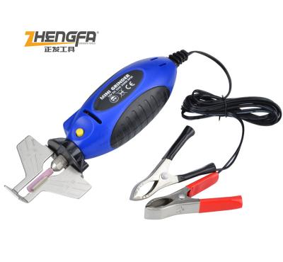 China DC 12V Tool Woodworking Tool Woodworking Chainsaw Teeth Sharpener Portable Electric Sharpening Chainsaw Mini Dural Grinder for sale