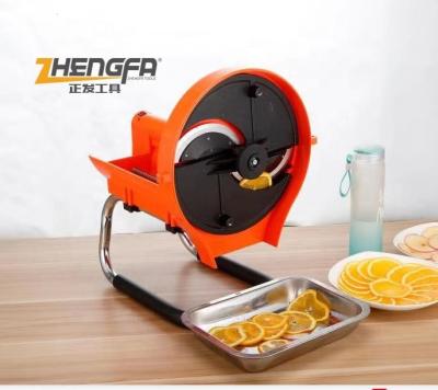 China Viable Automatic Direct Fruit Citrus Slicer Slicer Vegetable Apple Tomato Fruit Lemon Slicer Vegetable Plant for sale