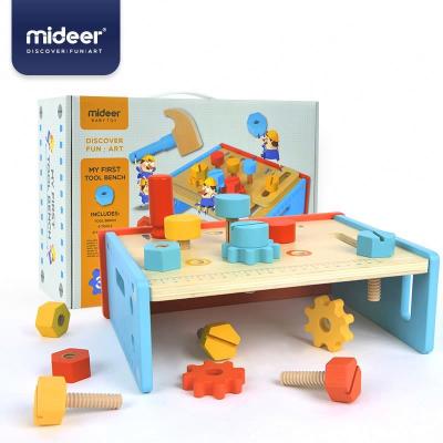 China Kids Role Play Mideer MD1080 Tool Bench Game Room Friends Baby Toolbox Toys My First Kids Role Play Tool Gift For Kids for sale