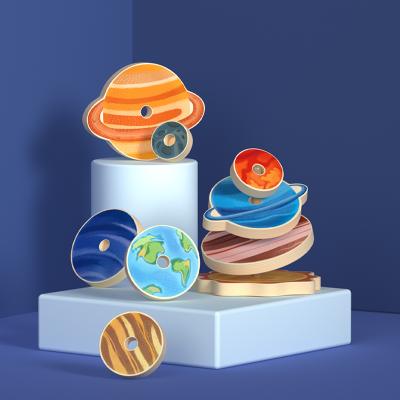 China MIDEER STACKING TOY-PLANETS for Children Wooden Toy Educational Toy The Eight Planets and the Sun MD1121 MD1121 for sale