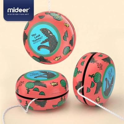 China Rigid & durable MD6058 “YOU LOOK LIKE” DELICIOUS DINOSAUR TIN YOYO BALL goods and classic cartoon designed by Tatsuya Miyanishi Spin MIDEER TOYS FOR KIDS for sale