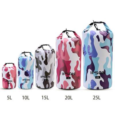 China Custom logo 2L 5L 10L 15L 20L 30L TPU/PVC tarpaulin waterproof backpack swimming floating dry bag for sale