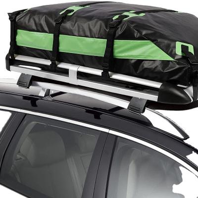 China Universal Waterproof PVC Car Roof Tent Luggage Roof Top Accept Custom Logo Waterproof Roof Bag for sale