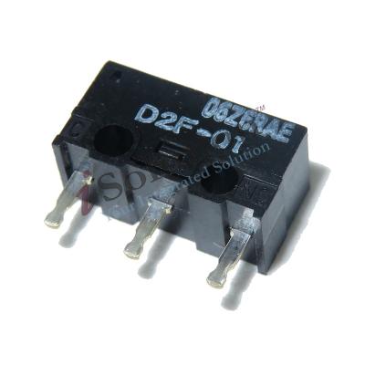 China D2F-01 Industry SWITCH FLASH ACT SPDT 100MA 30V for sale