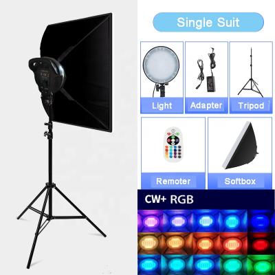 China Other Professional Universal Short Video Studio Equipment Soft Sun RGB Photo Beauty Photo Studio Light for sale