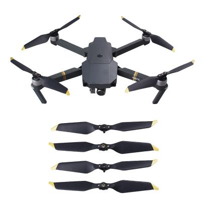 China 2PCS/Pair/Ribbon 8331F Gold Plastic Quick Props For DJI MAVIC PRO Foldable Propellers Blades Drone Low Noise Props for sale