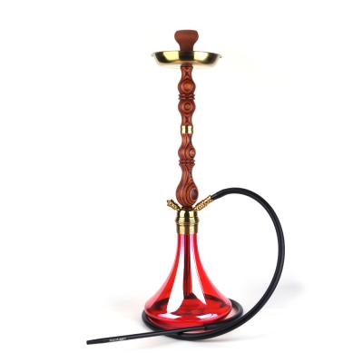 China Portable High Quality Handmade Hookah Modern Turkish Shisha Tall Huka Chicha Set Wooden Sheesha Hookah for sale