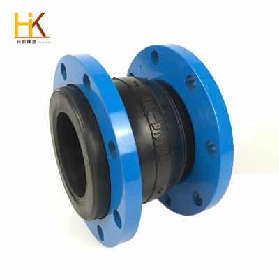 China High Quality Flexible Single Sphere EPDM Rubber Expansion Chemial Equipment Flange Type Bellows for sale