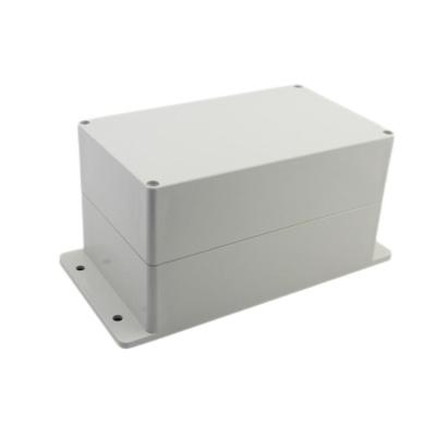 China Exterior Plastic Waterproof Junction Box 4 Screws High ABS Electronic Material 200*120*113mm Coverage ABS Electronic Material 200*120*113mm With Ears for sale