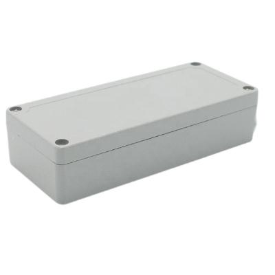 China Electronic Material 150*64*37mm Cast Aluminum Box IP67 Outdoor Waterproof Outer Casing Die Cast Electrical Junction Box 4 Screws for sale