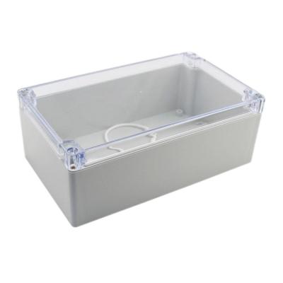 China Outdoor ABS Plastic Waterproof Junction Box IP66 Waterproof Junction Box Exterior Electronic Equipment 200*120*75mm 4 Screws for sale