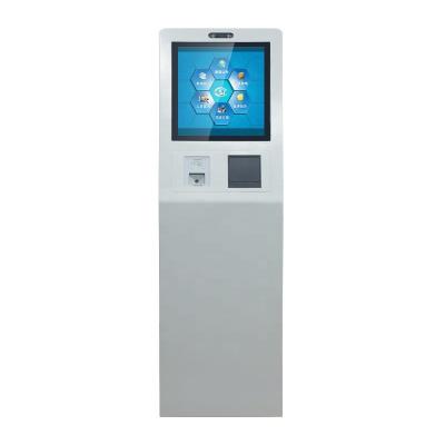 China INDOOR AND OUTDOOR 18.5 21.5 Inch Touch Screen LCD Payment Self Interactive Service Terminal Order Kiosk For Bank for sale