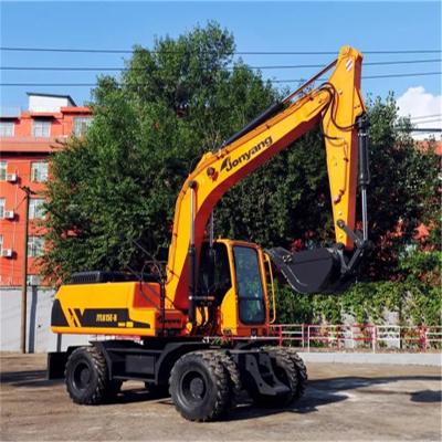 China Excavator Company Jonyang JYL621F Heavy Equipment Wheeled Excavator for sale