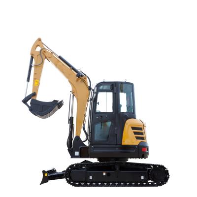 China Hot Cheap Hotels Mini Chinese Digging 5 m3 ton 0.6 ton 5.2 m3 crawler hydraulic excavator SY50 for sale