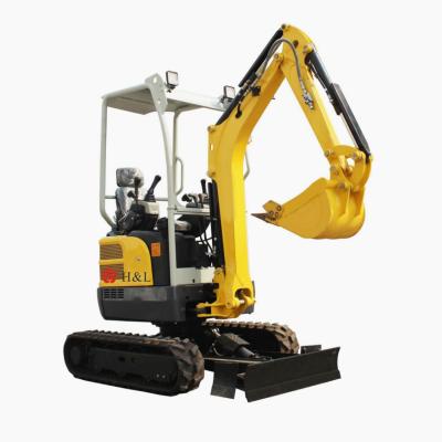 China HL Brand New 2 Ton Easy Operation Smallest Mini Remote Control Micro Digger Hydraulic Excavator For Sale for sale